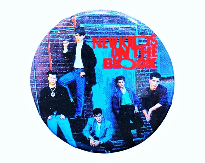 New Kids on the Block 1.5 Inch Pin-back Button Choose Style