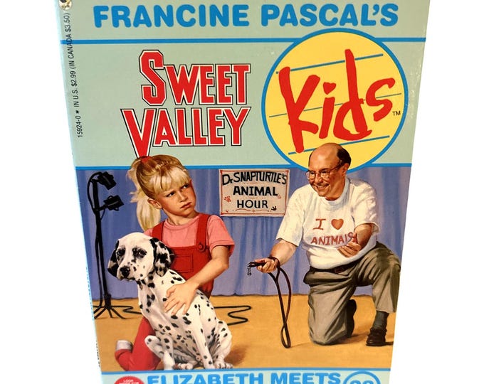 Elizabeth Meets Her Hero #28, Sweet Valley Kids (1992 Paperback)