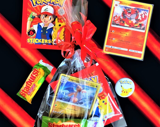 Pokemon Surprise Mini Bag, Nostalgia, Mystery bag, Stickers, Pikachu