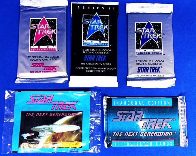 StarTrek Trading Card Mix (4 Packs and 1 Scratch Card)