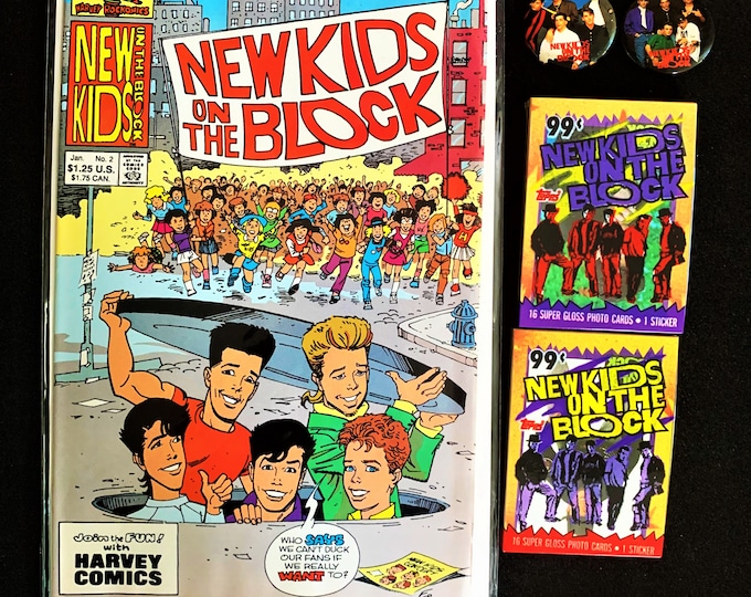 New Kids Comic Book Gift Set