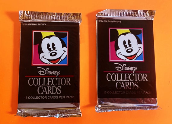 Disney Trading Card Pack (1992) - Etsy
