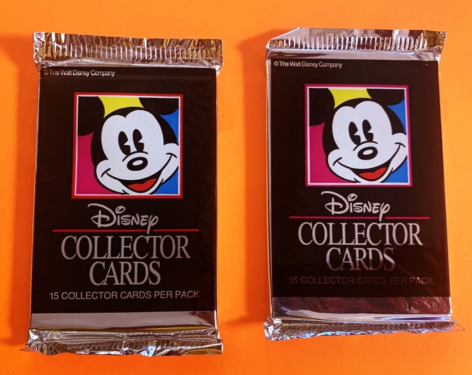 Disney Trading Card Pack (1992)