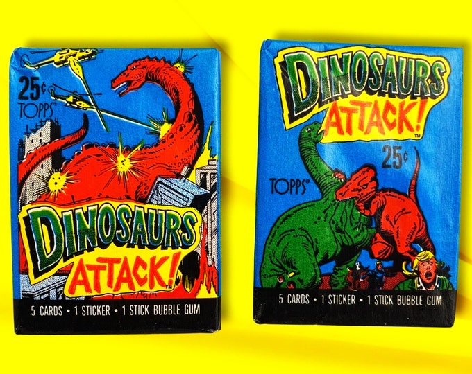 Dinosaurs Attack One Pack (1988)