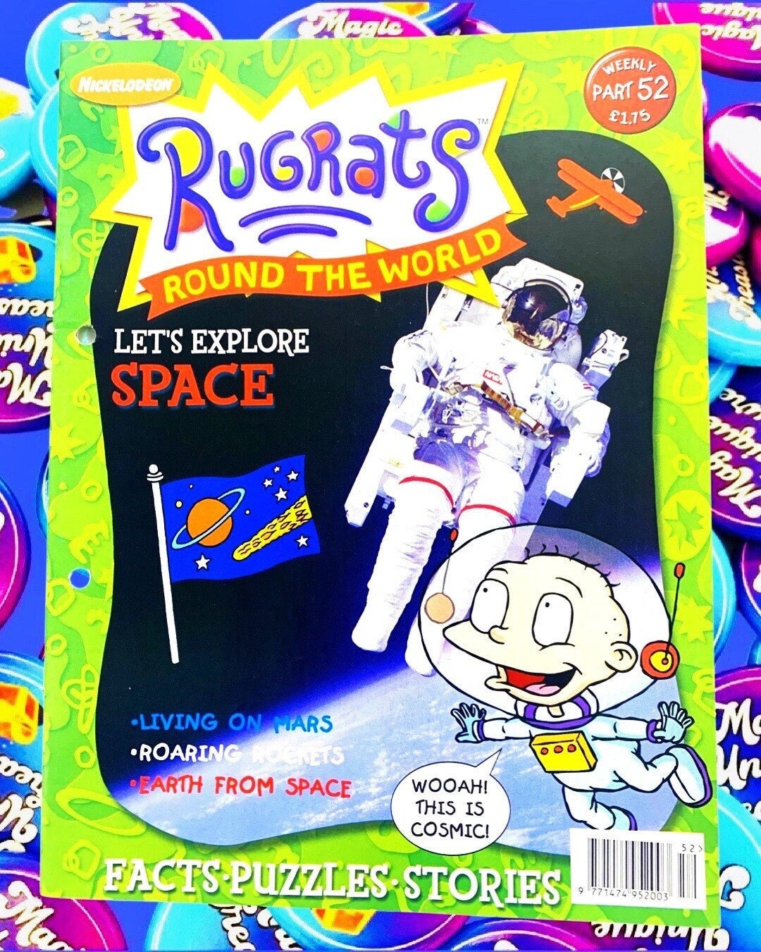 Unused Nickelodeon Rugrats Ready, Set, Write! by Golden