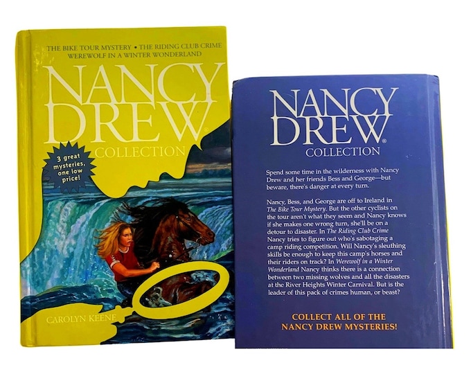 Three Books in One Nancy Drew Hardcover Book