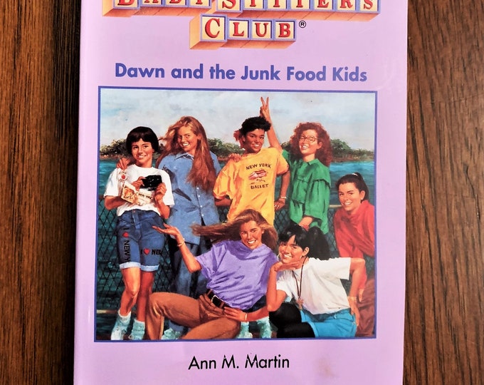 Dawn and the Junk Food Kids - Mini BSC Collector's Book (Not an Actual Book 1993)