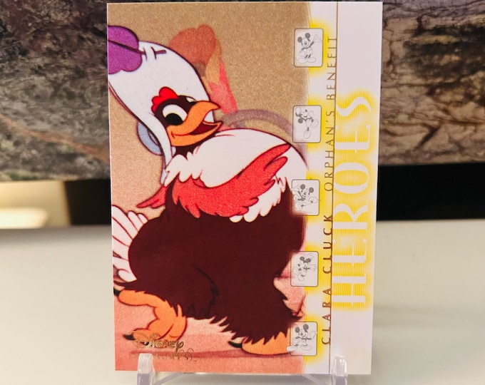 Orphan's Benefit Clara Cluck 2003 Disney Treasures Trading Card