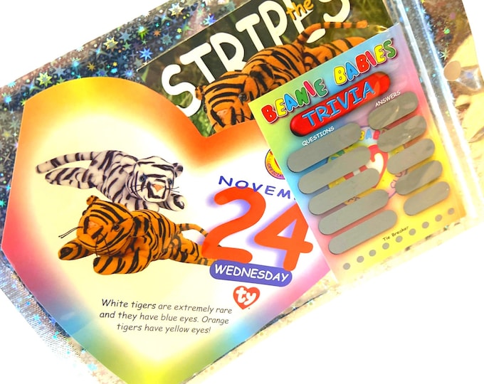 Beanie Babies Birthday Telegram Treat, Stocking Stuffers, 90s gifts