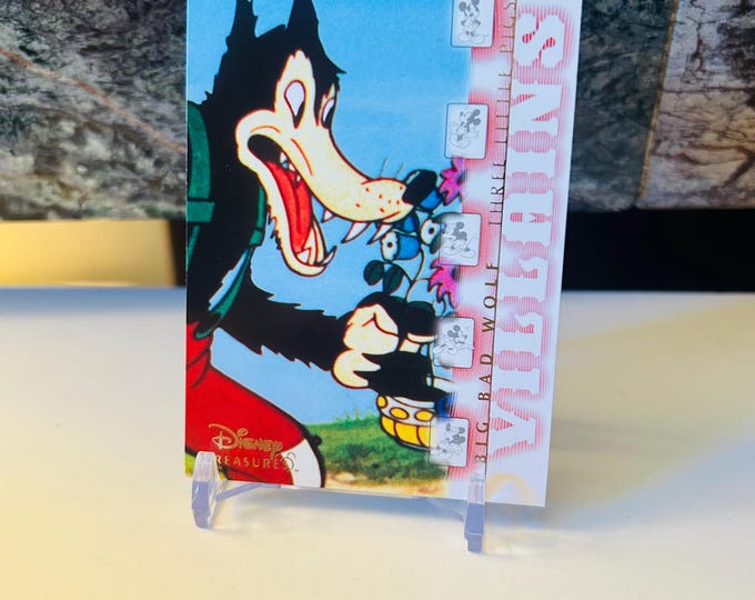 Three Little Pigs, Big Bad Wolf,  2003 Disney Treasures Trading Card