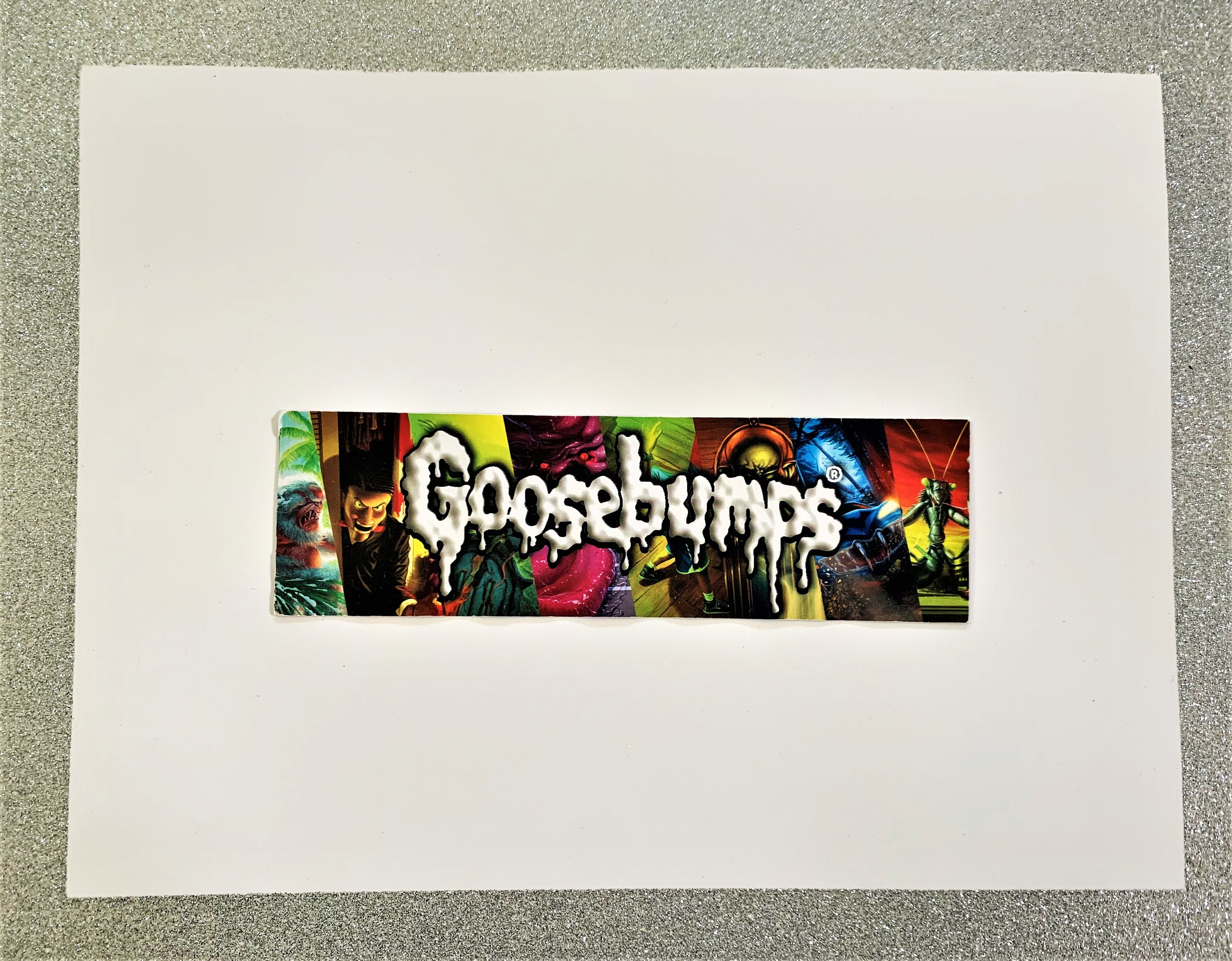 Goosebumps Bookmark Printable