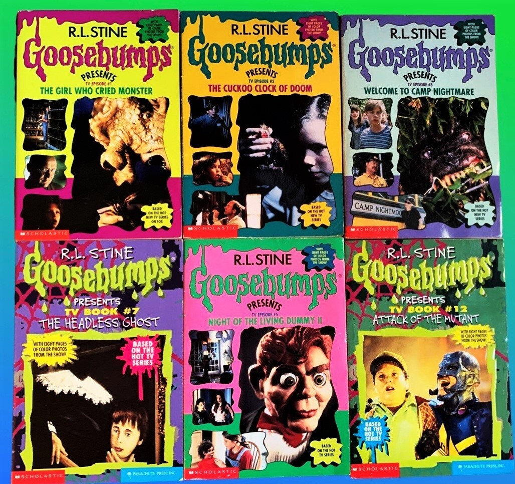 Goosebumps TV Episode Books Original 90s Series . Stine - Etsy