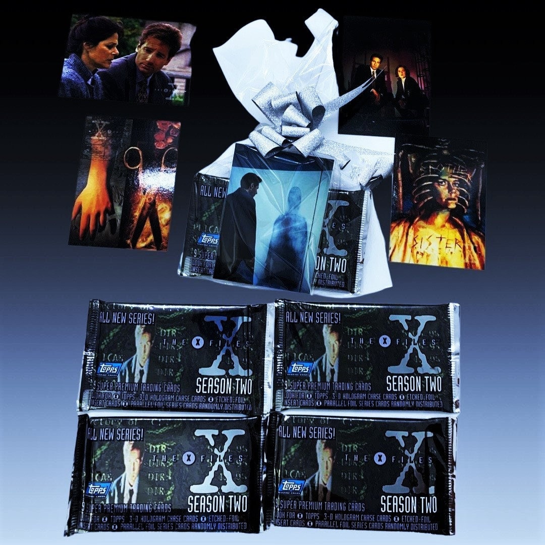 X Files Card Pack Series 2 by Topps 1996 Etsy