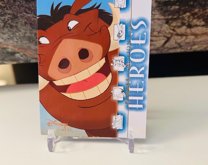 Lion King Pumbaa 2003 Disney Treasures Trading Card