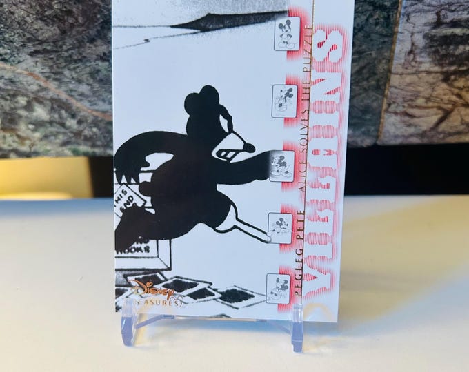 Pegleg Pete, Alice Solves the Puzzle, 2003 Disney Treasures Trading Card
