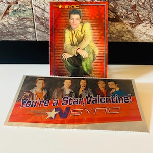 NSYNC Dia dos Namorados Telegrama Nostalgia dos anos 2000 *NSYNC, JC Chasez