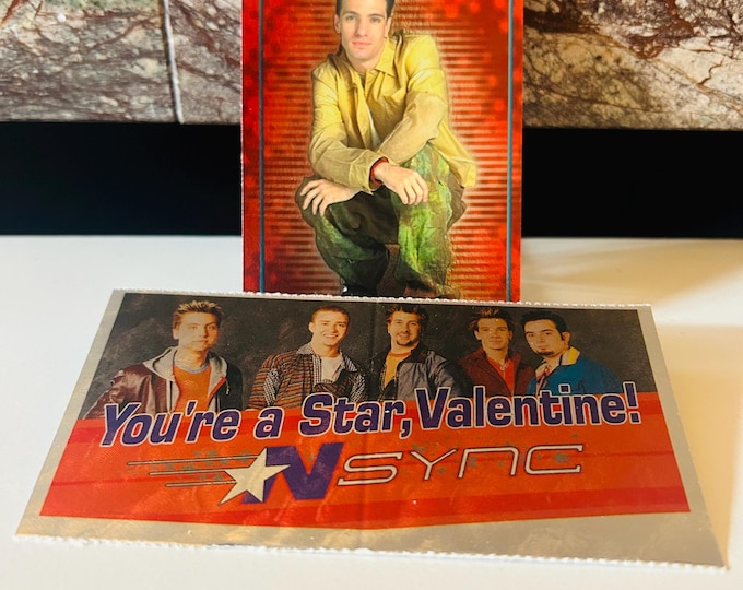 NSYNC Valentine's Day Telegram 2000's Nostalgia *NSYNC, JC Chasez