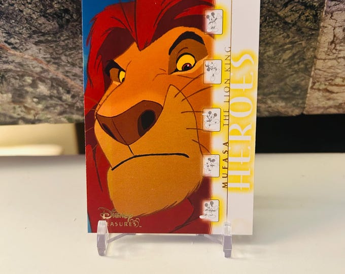 Lion King Mufasa 2003 Disney Treasures Trading Card