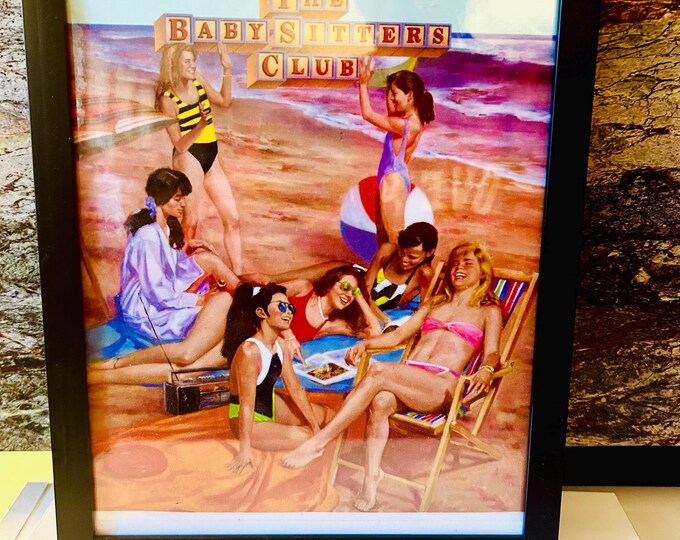 Babysitters Club California Girls Calendar Framed Cover (9x11) INCLUDES FRAME