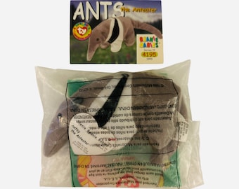Antsy the Anteater Beanie Baby 1999 with Trading Card Gift Set