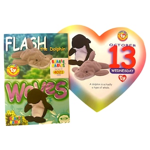 Mütze des Tages (13.Oktober) Winkt der Wal, Blitz der Delfin, Mütze Baby Geburtstagstelegram Leckerli, Stocking Stuffers, 90er Jahre Geschenke