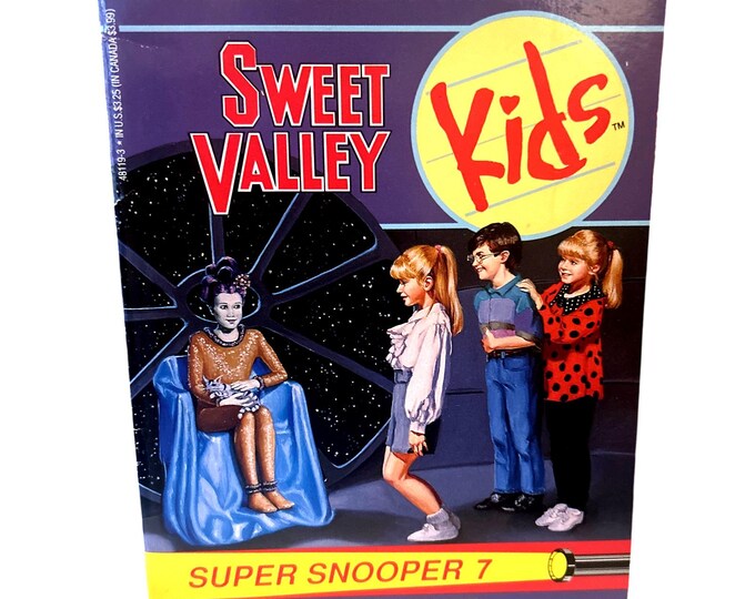 Super Snooper #7 The Case of the Alien Princess, Sweet Valley Kids (1994 Paperback)