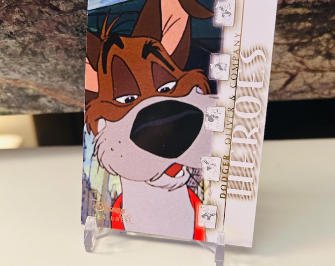 Oliver & Company Dodger 2003 Disney Treasures Trading Card