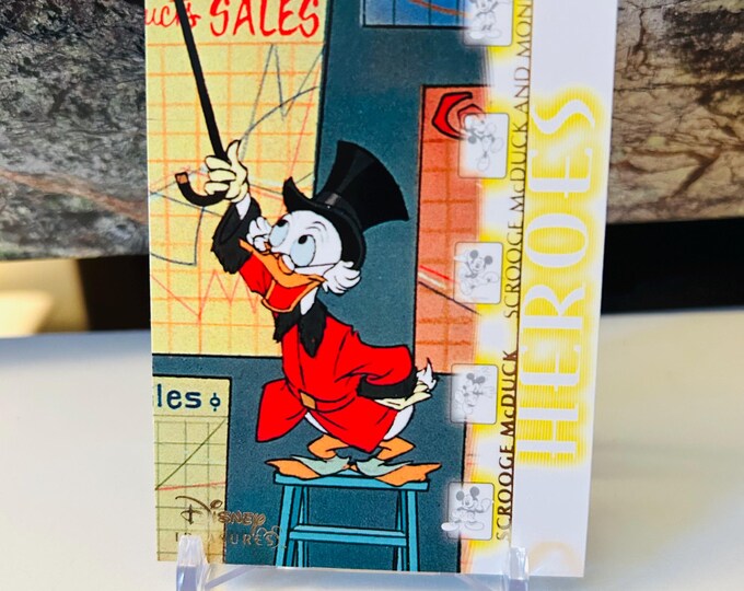 Scrooge McDuck 2003 Disney Treasures Trading Card