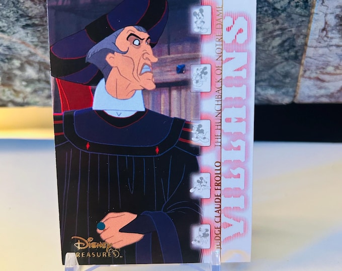 Hunchback of Notre Dame, Judge Claude Frollo, 2003 Disney Treasures Trading Card