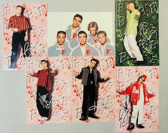 Backstreet Boys Six Group 4x6 BSB Photos 1998 Lot of 6