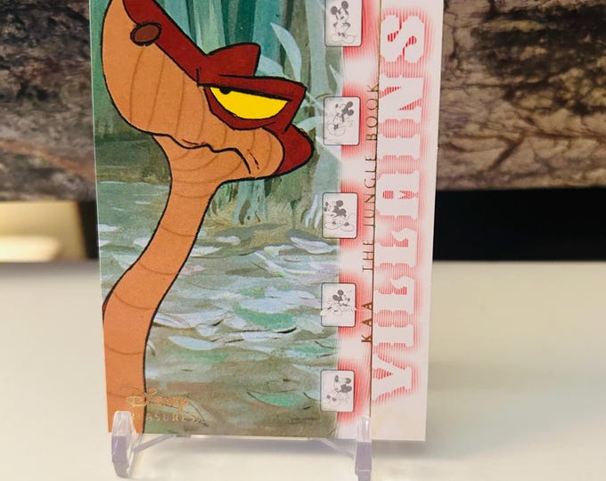 Jungle Book Kaa 2003 Disney Treasures Trading Card