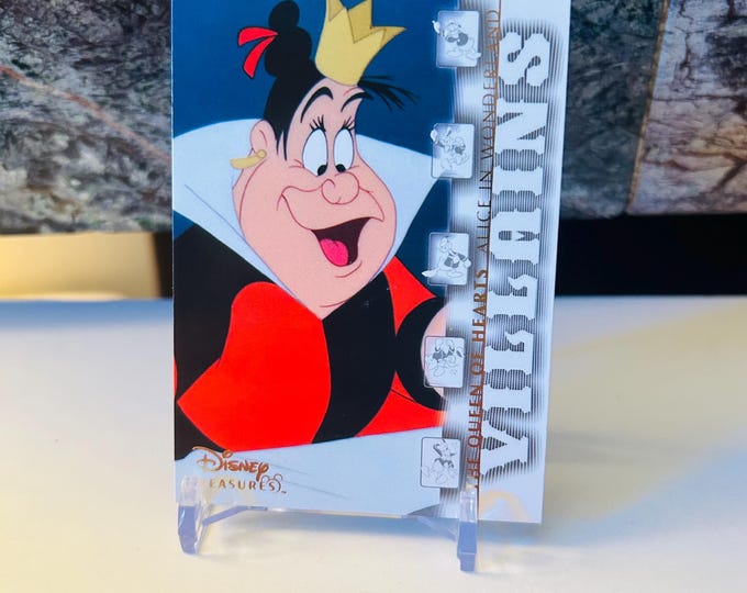 Alice in Wonderland, Queen of Hearts, 2003 Disney Treasures Trading Card