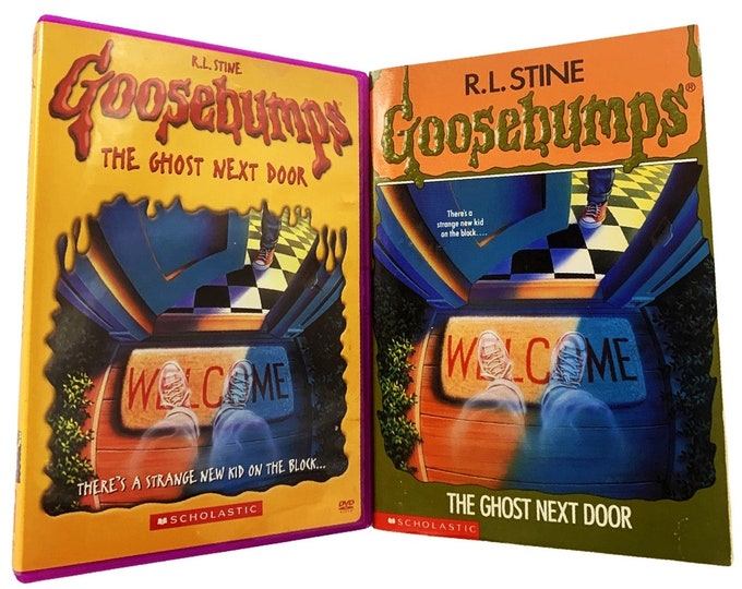 Ghost Next Door Goosebumps DVD/Book Set