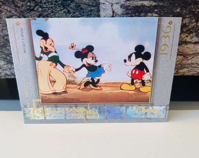 Mickey's Rival Disney Treasures Filmographs, 2003 Trading Card MM17