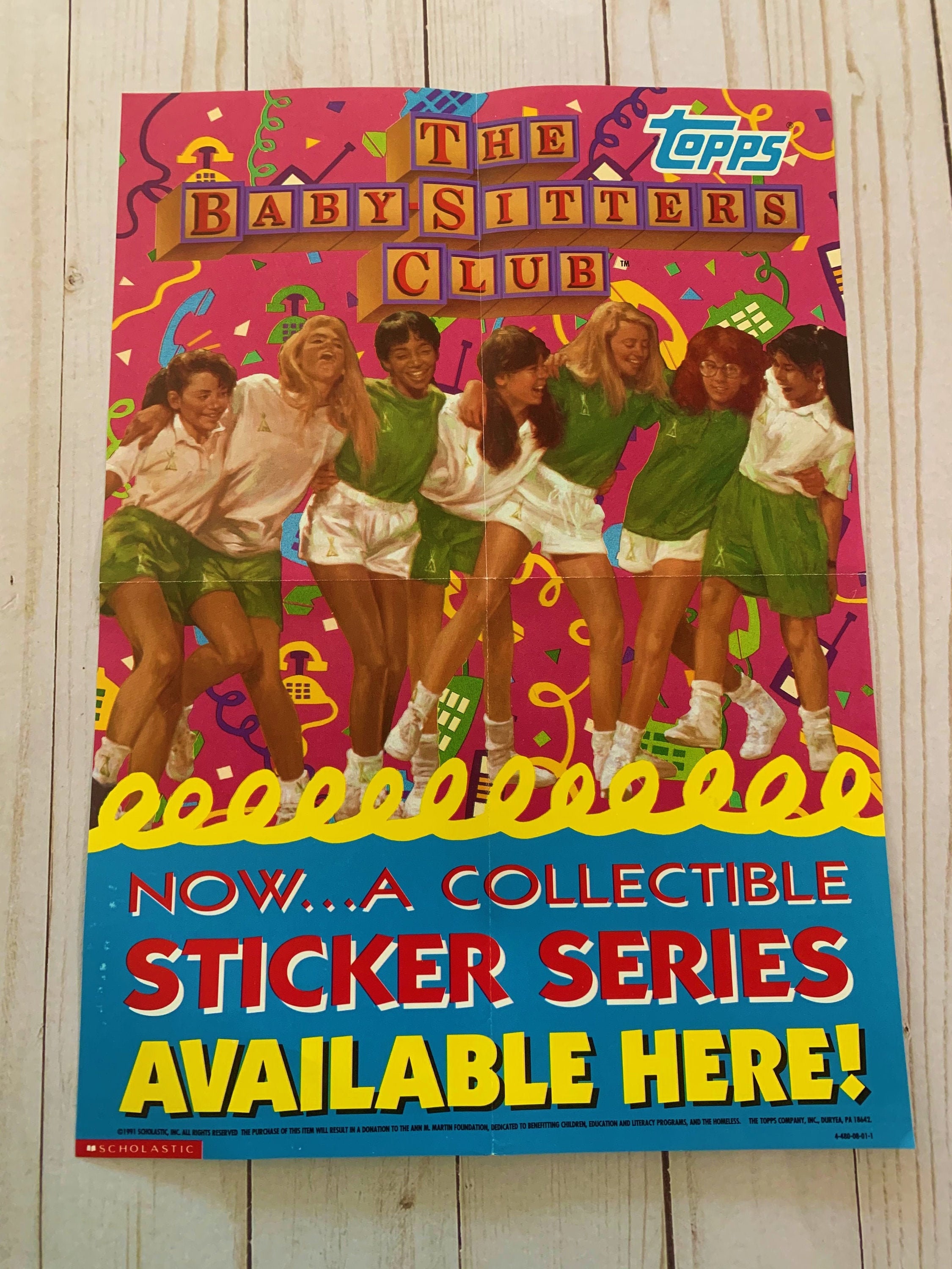 POSTER Collector's Item Baby-Sitter's Club 10x14 | Etsy