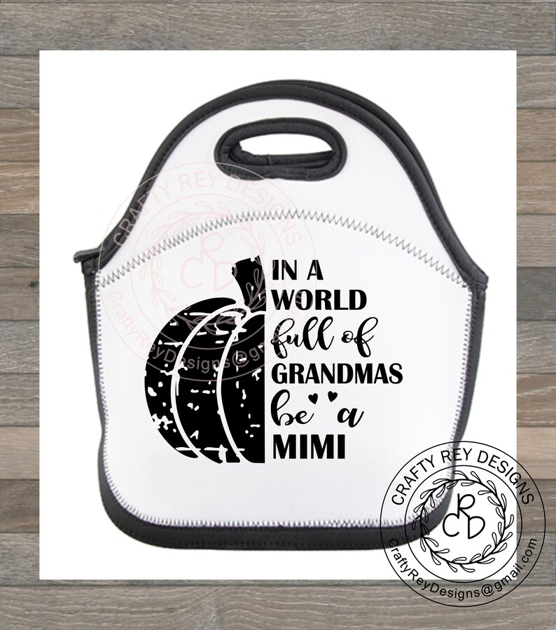 Grandmas Pumpkin Distressed SVG In a world of grandmas be ...