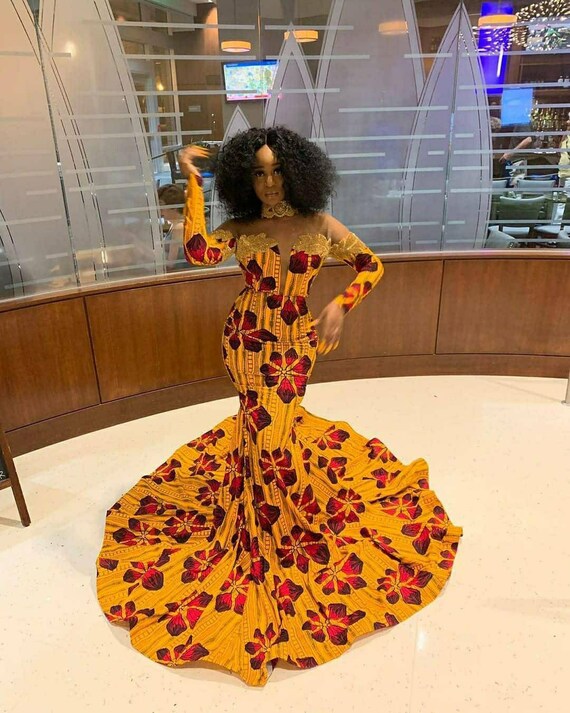 Ankara Prom Dress Ankara Print Infinity 