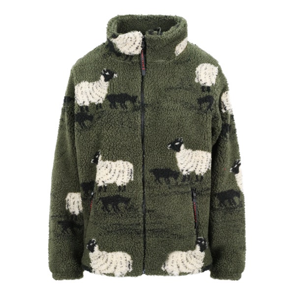 Sheep & Lamb Sherpa Fleece Jacket by Farfield Clothing