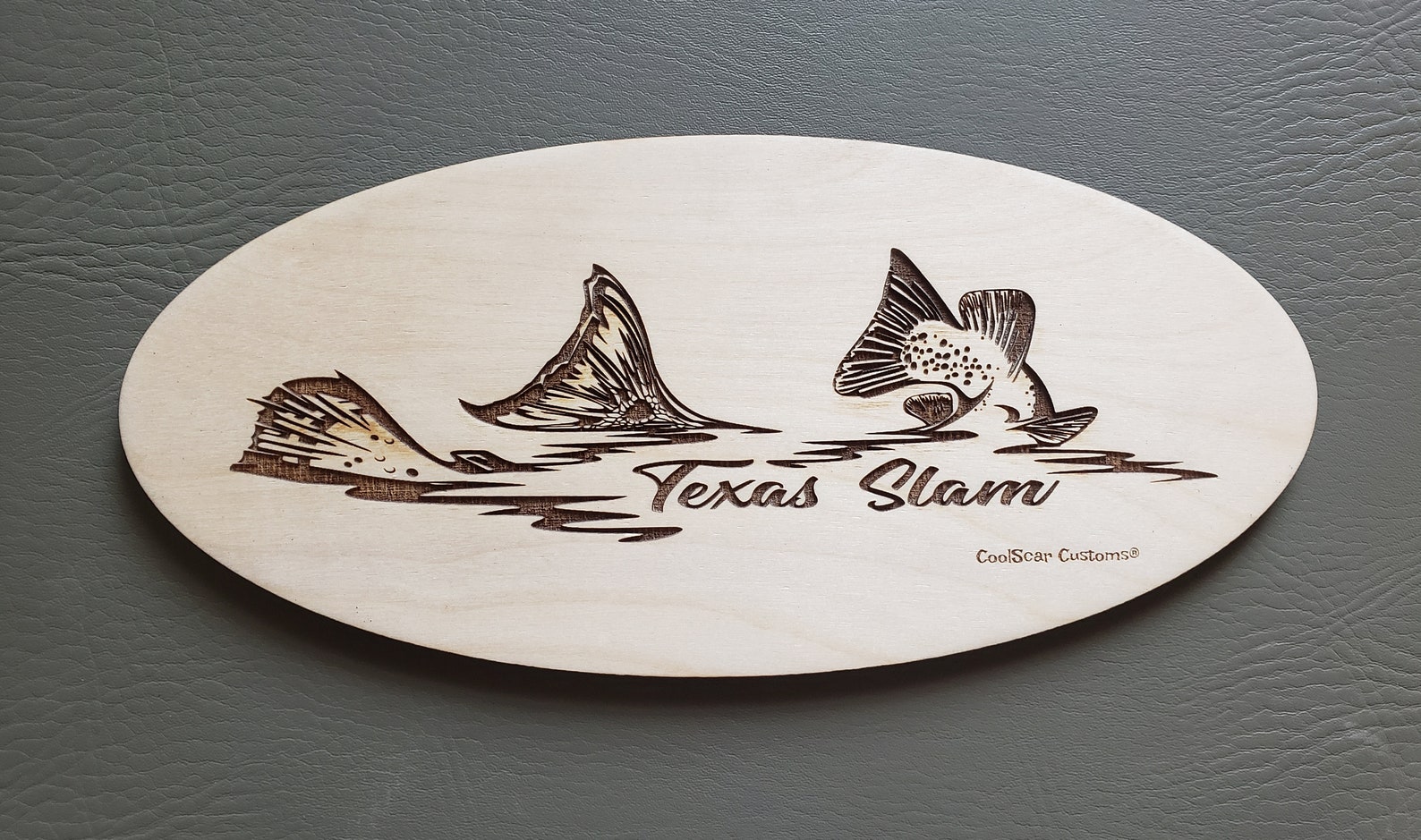 Texas Slam Laser Engraved Decor Etsy