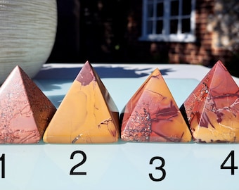 Mookaite Pyramids