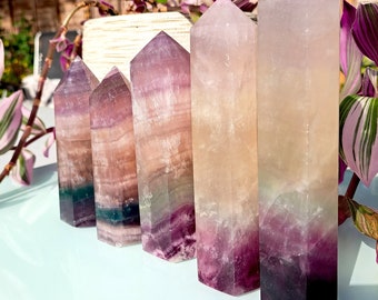 Large Fluorite Towers