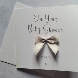 Baby shower card, New Arrival, Gender Neutral, Homemade