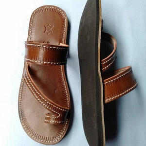 African Men's Sandals Maasai Leather Sandals Kenya - Etsy