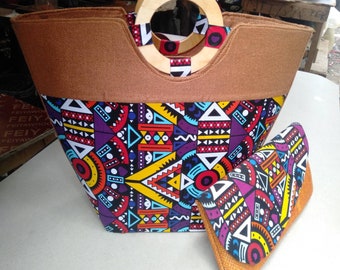African bag, handmade bag, women bag, African print bag, office bag, Christmas gifts, gifts for loved ones