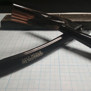 Straight razor Solingen &quot;Gold Mohur&quot;