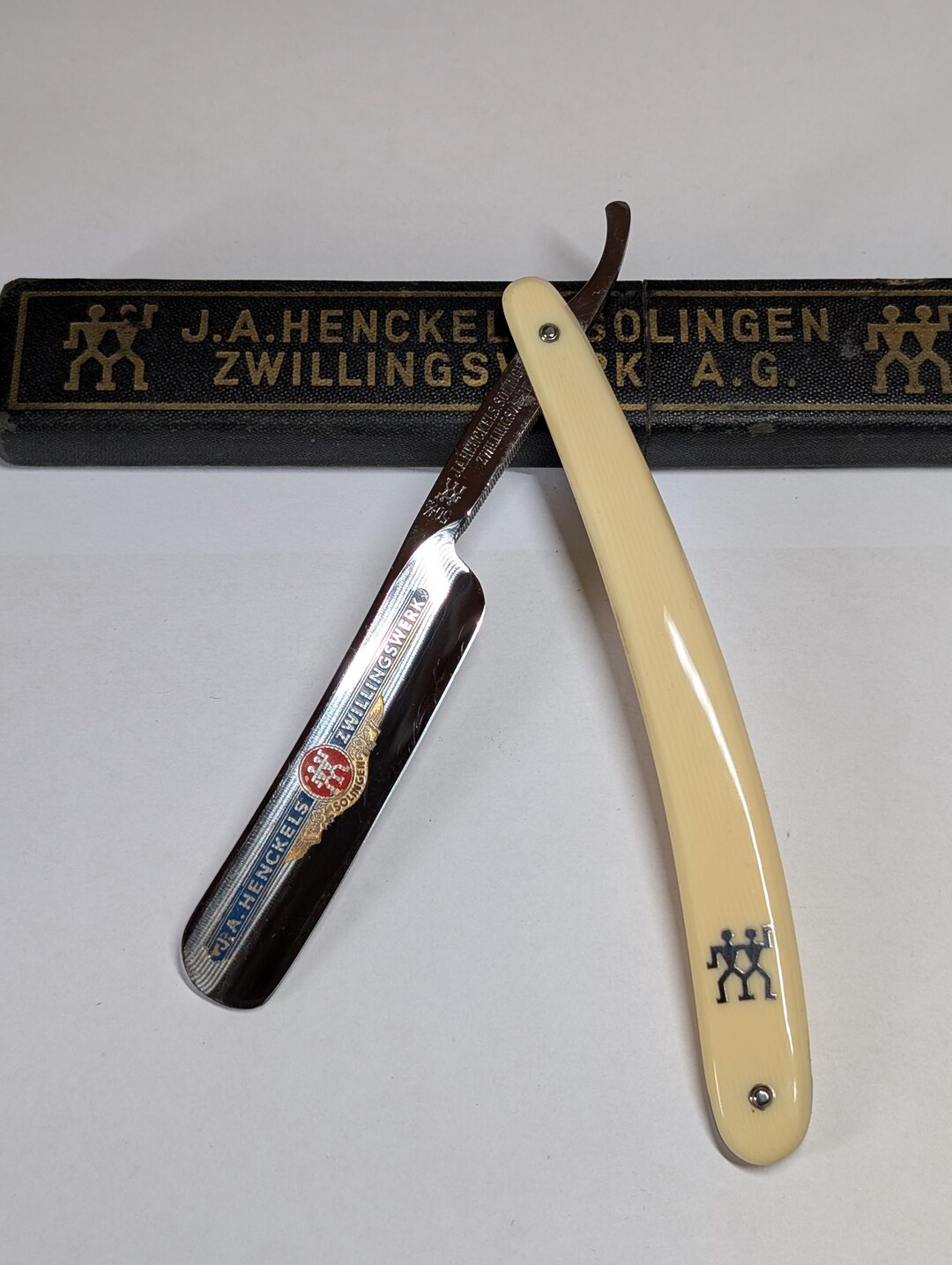 Straight Razor J.A. HENCKELS ZWILLINGSWERK#50 - Etsy