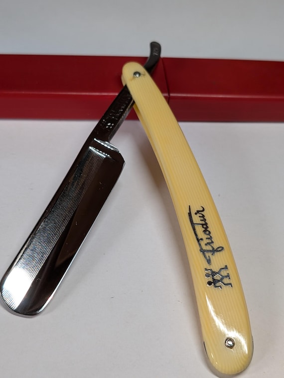 Zwilling Friodur ストレートレザー 剃刀 ドイツ製 Friodur- J.A. Henckels- zwillingswerk- Inox- No Stain- Straight