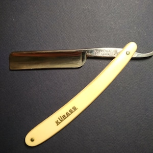 Vintage KURASS SOLINGEN Straight Razor