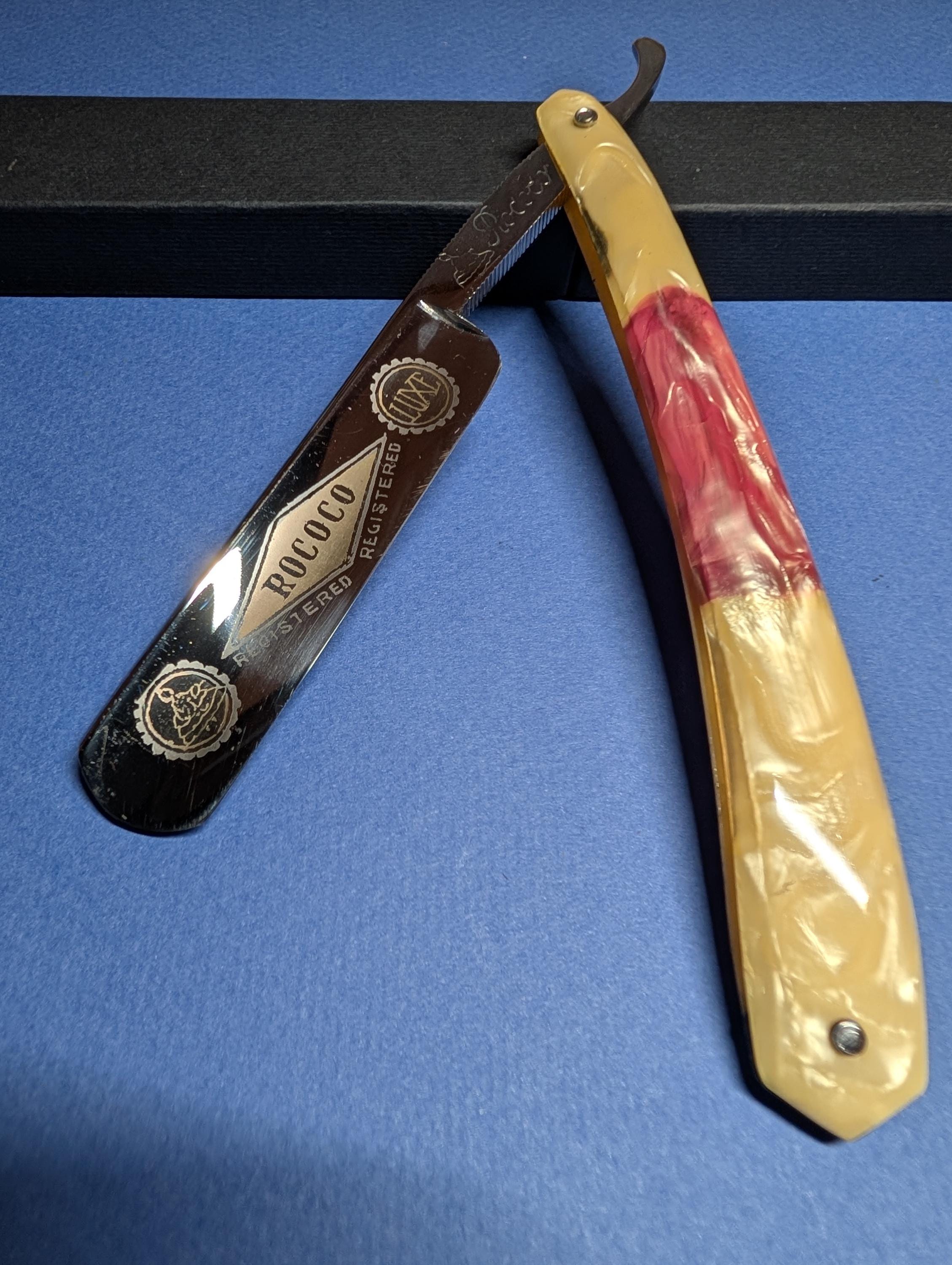 理容道具　フィラモニカ13 西洋剃刀　レザー　スペイン 美品 Yahoo!オークション -「フィラモニカ」の落札相場・落札価格