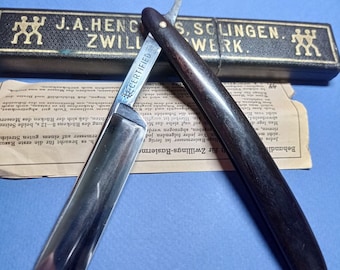 Vintage Straight Razor J.A.HENCKELS TWINWORKS 410 CERTIFIED